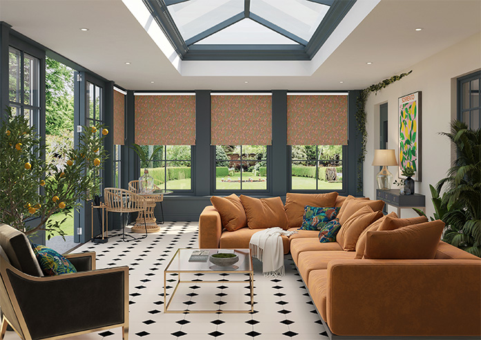 Iris, Toasted Orange - Twist&Fit Roller Blind - Image 8